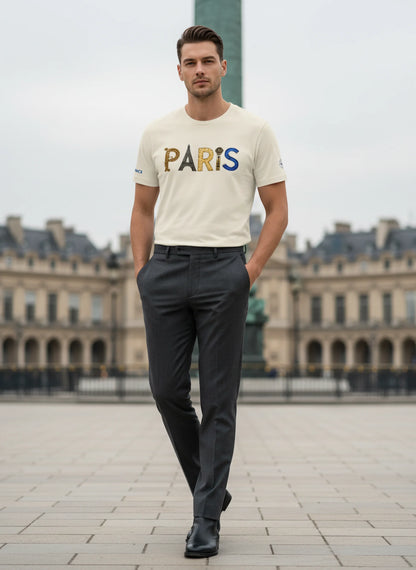 Paris Typography T-Shirt