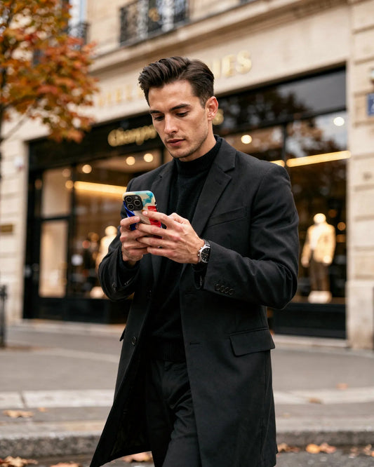 French Mirage Tough Phone Case (For iPhone Models Only)