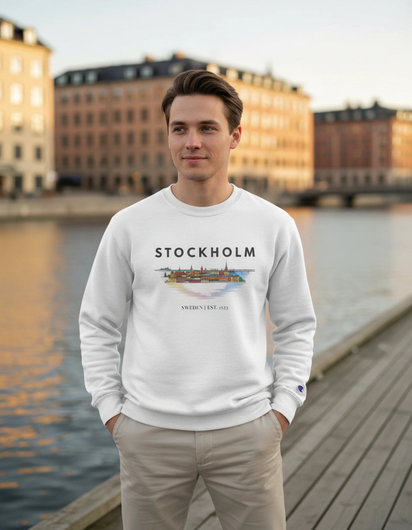 Stockholm Skyline Sweatshirt