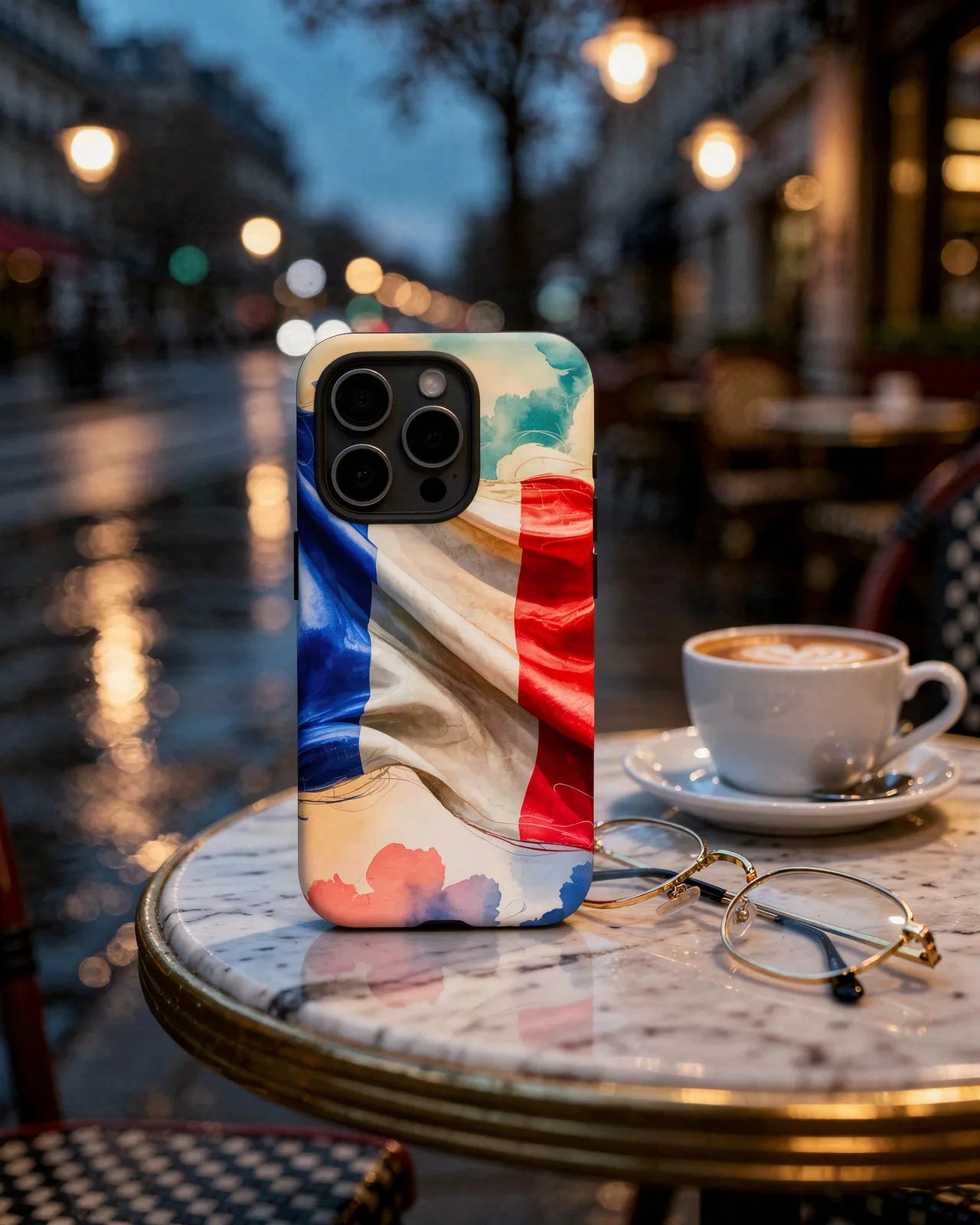 French Mirage Tough Phone Case (For iPhone Models Only)