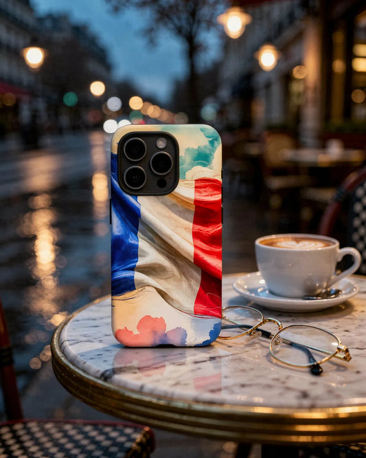 French Mirage Tough Phone Case (For iPhone Models Only)