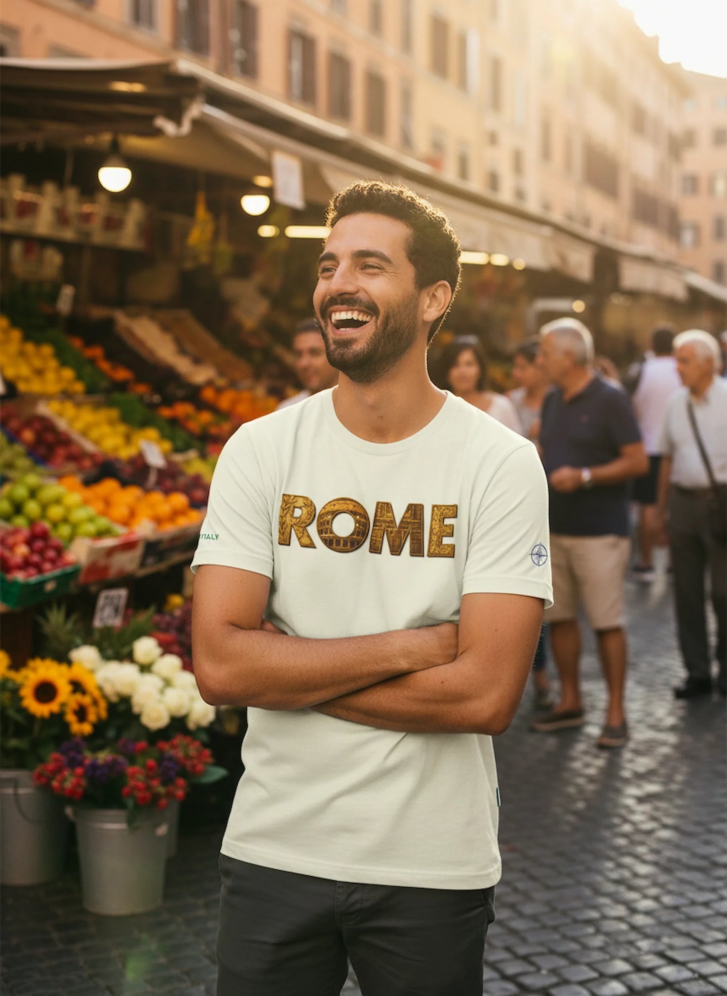 Rome Typography Tee