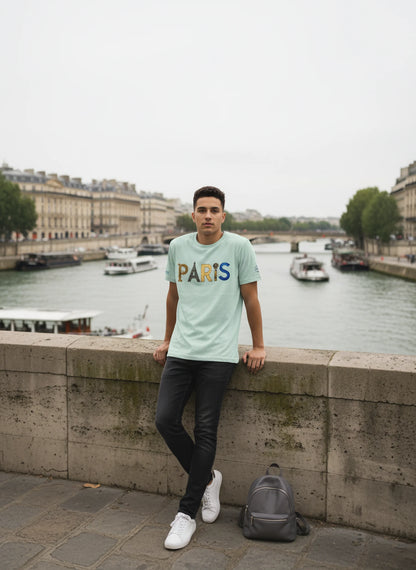 Paris Typography T-Shirt
