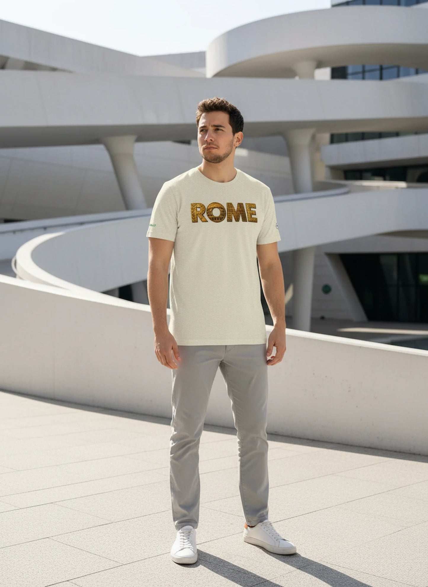 Rome Typography Tee