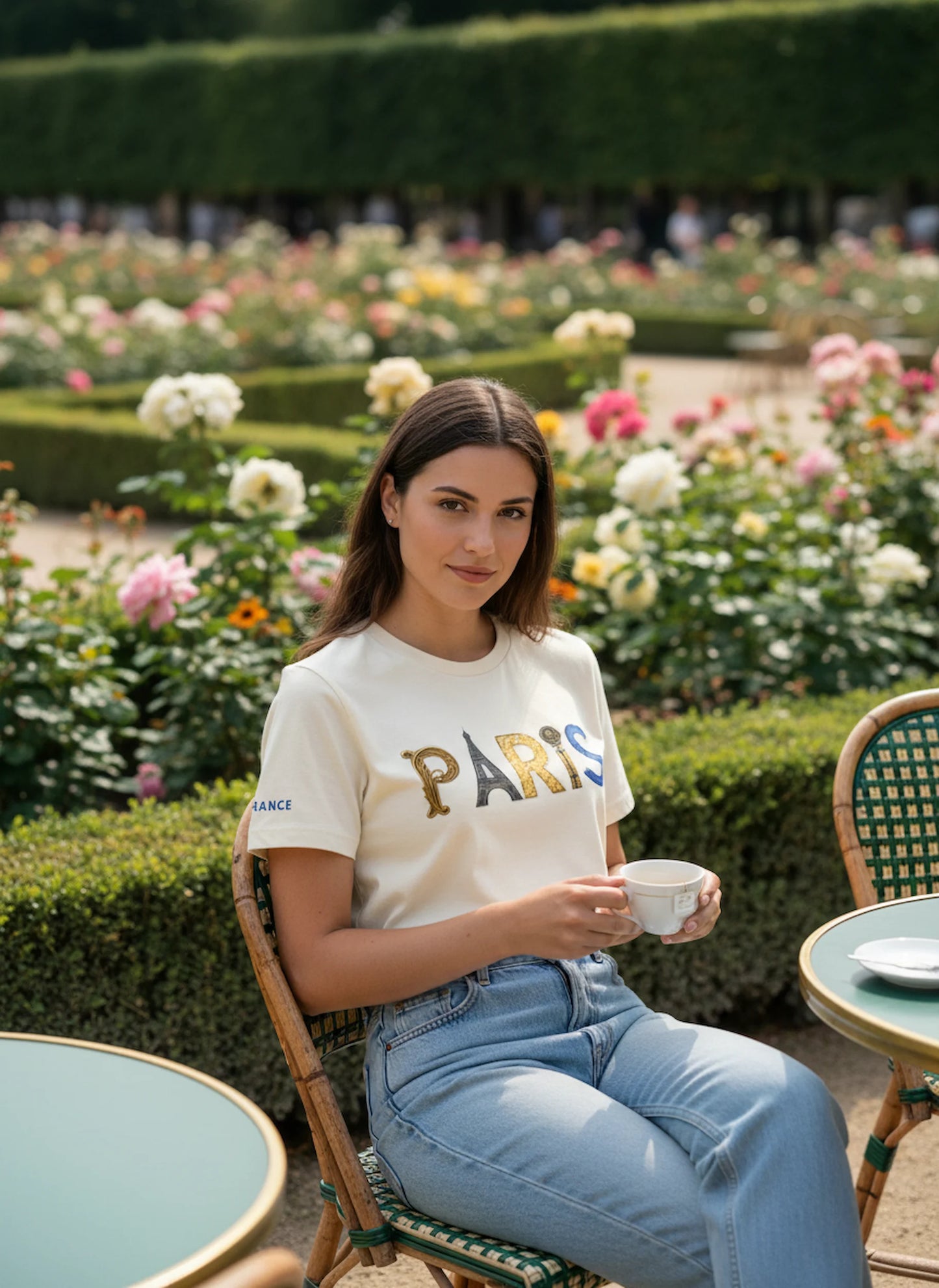 Paris Typography T-Shirt