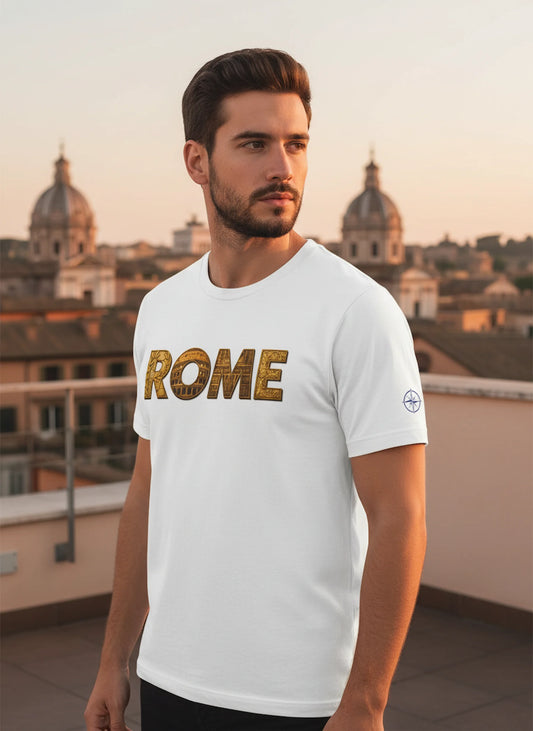 Rome Typography Tee