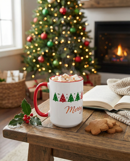 Merry Christmas Wraparound Mug (v3)