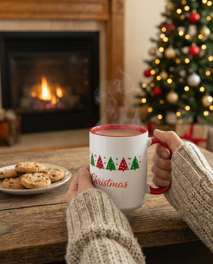Merry Christmas Wraparound Mug (v3)