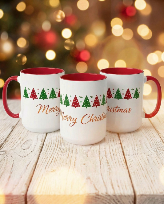 Merry Christmas Wraparound Mug (v3)