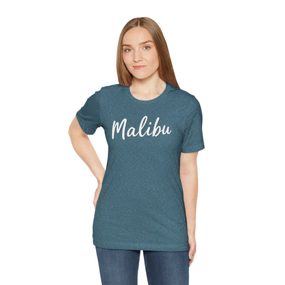 Bella+Canvas · 3001 Unisex Jersey Short Sleeve Tee - Malibu Coastal Vibes (v1)