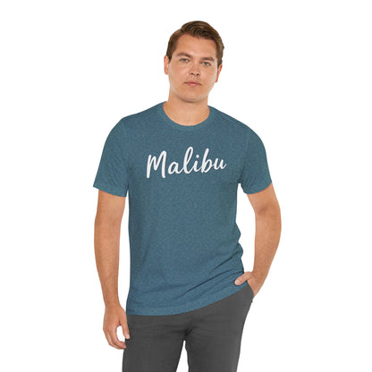 Bella+Canvas · 3001 Unisex Jersey Short Sleeve Tee - Malibu Coastal Vibes (v1)