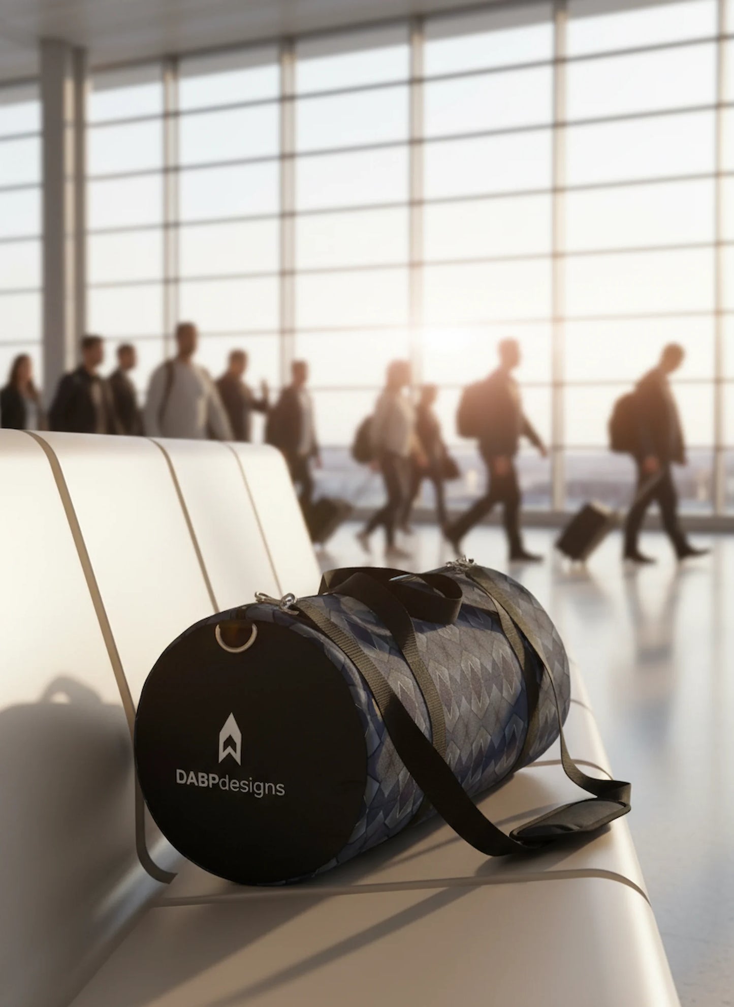 Midnight Hex Performance Duffel Bag (v2)