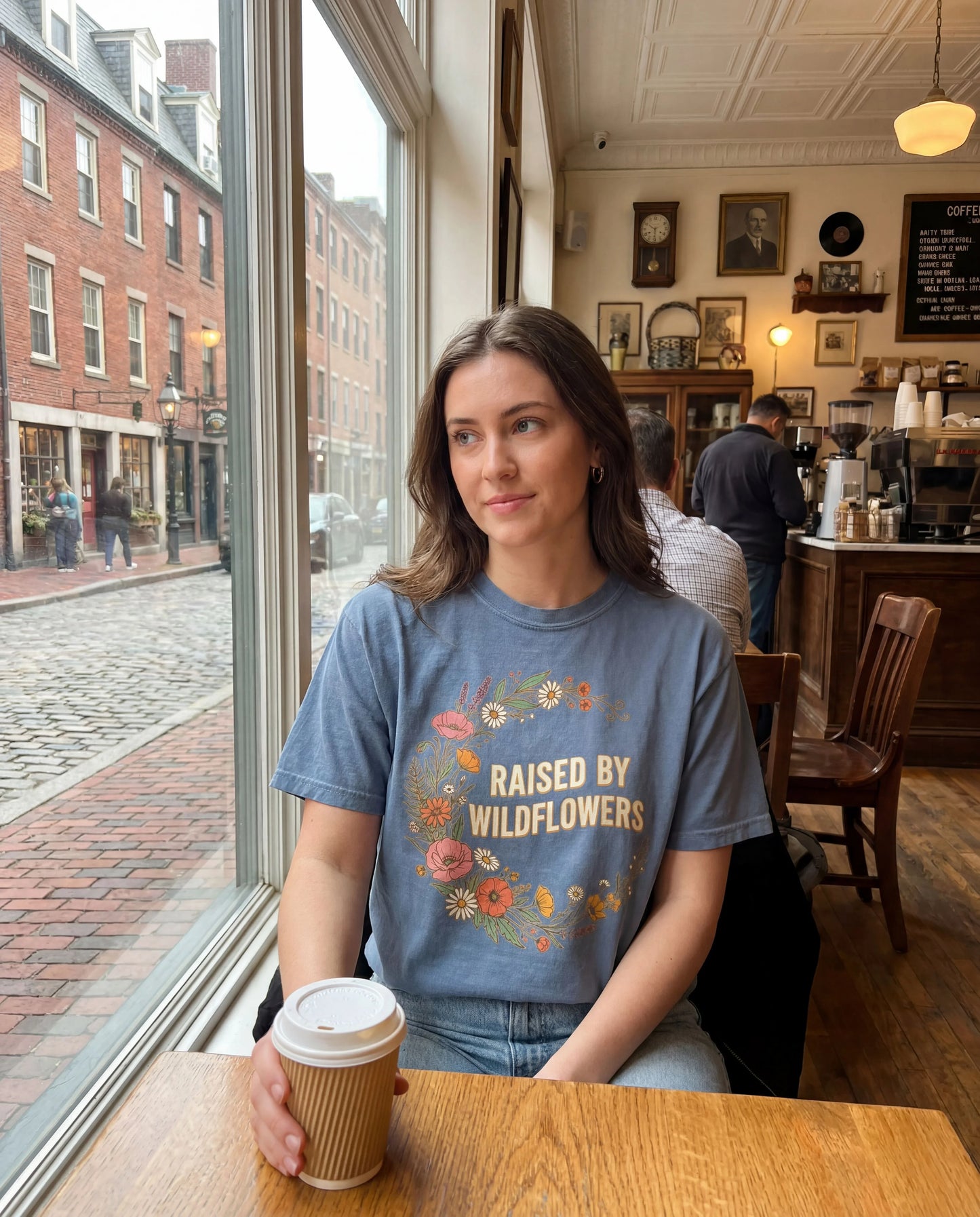 Raised by Wildflowers Botanical Graphic Tee