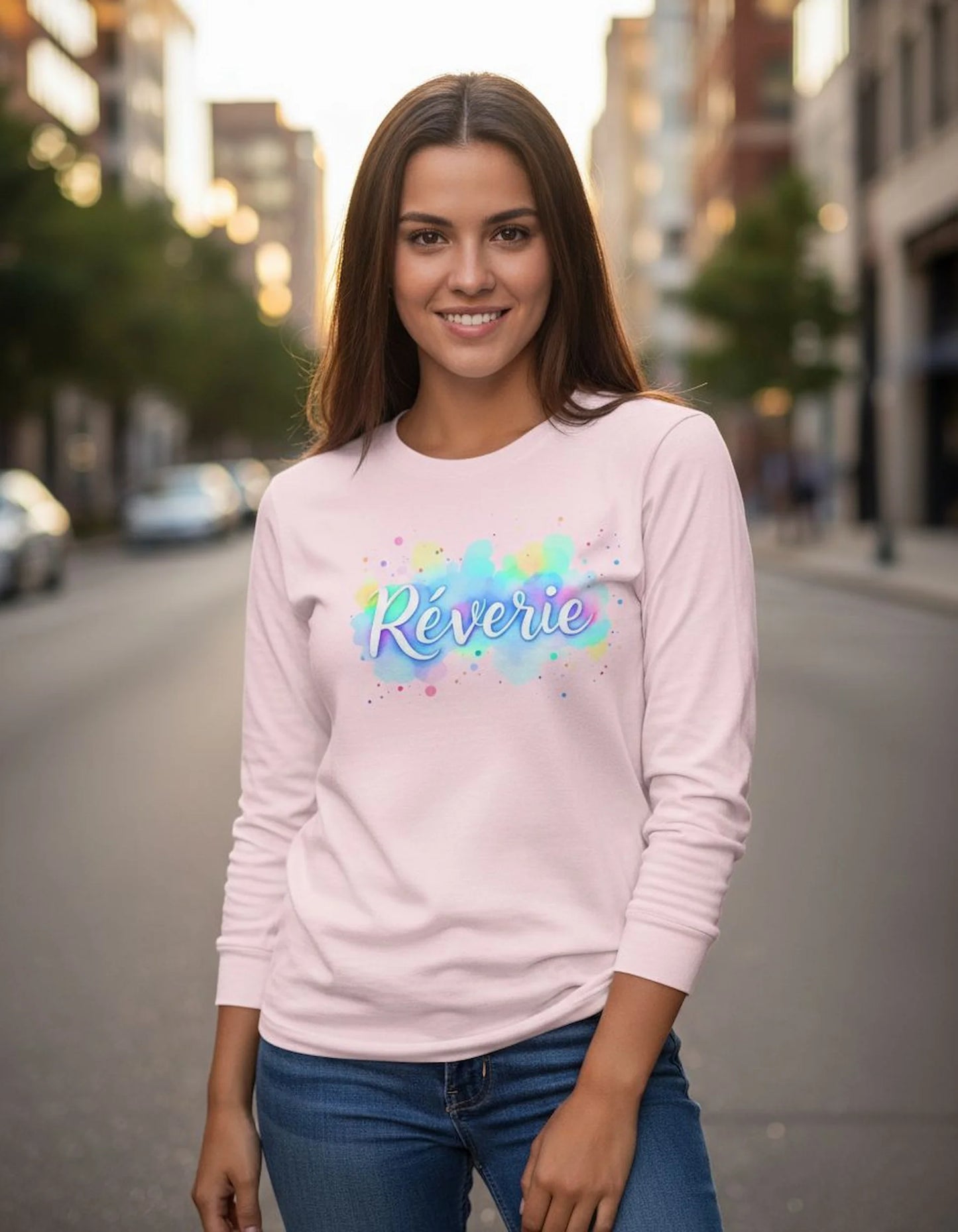 Ultra Cotton Unisex Long-sleeve T-Shirt - Dreamy Rêverie