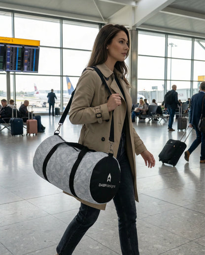 Snow Leopard Performance Duffel Bag