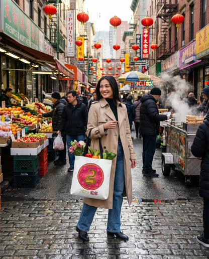 2025 Year of the Snake Tote Bag (v4)