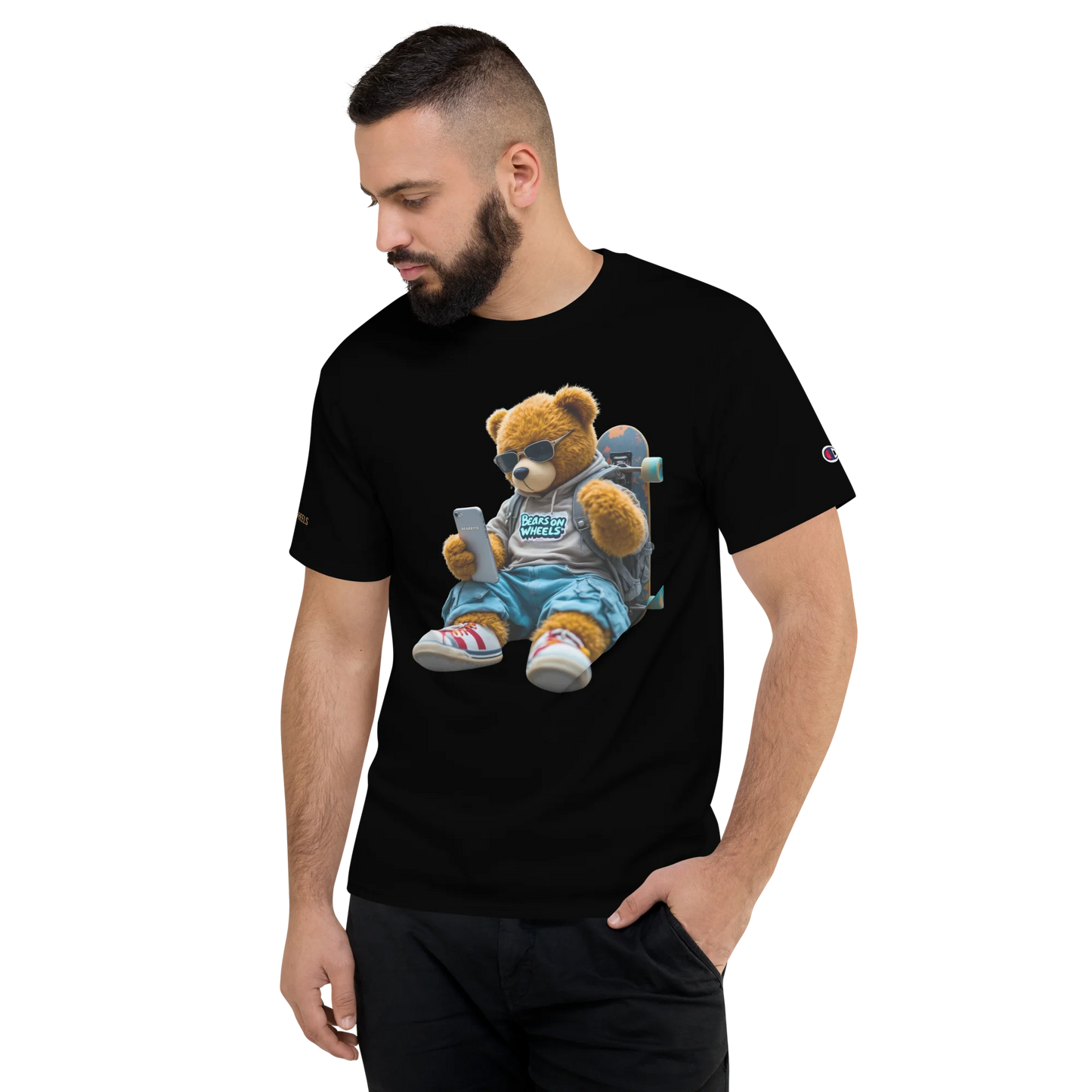 Bears On Wheels Unisex Jersey T-Shirt (v6)