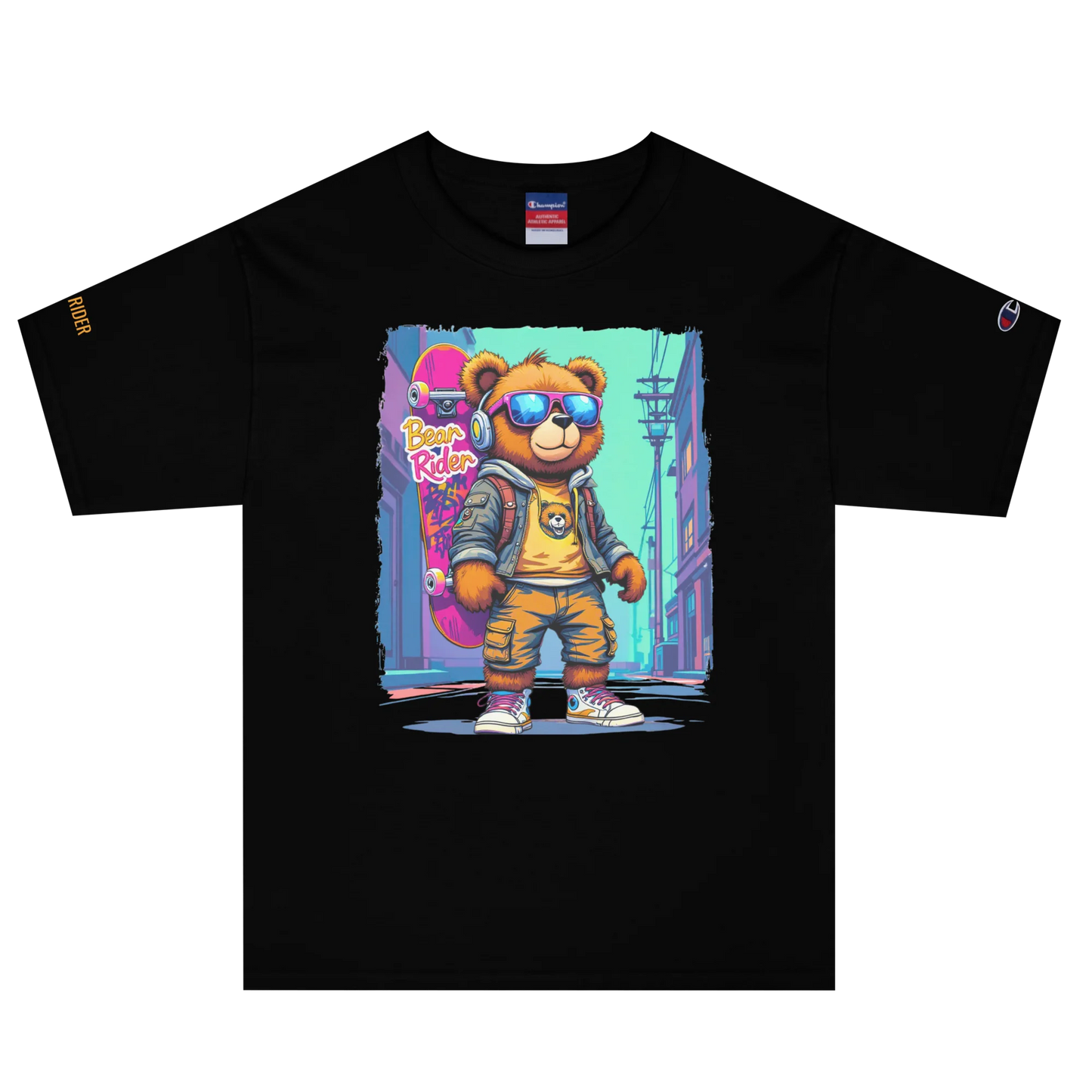 Bear Rider Unisex Jersey T-Shirt (v5)