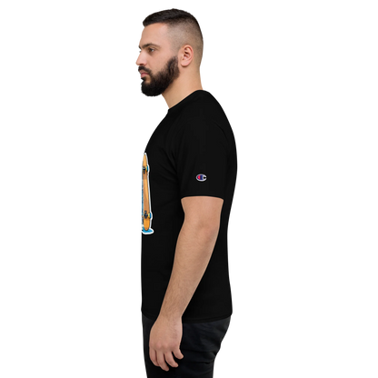 Skater Bear Unisex Jersey T-Shirt (v1)