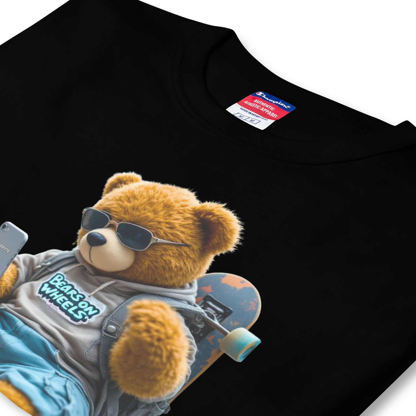 Bears On Wheels Unisex Jersey T-Shirt (v6)