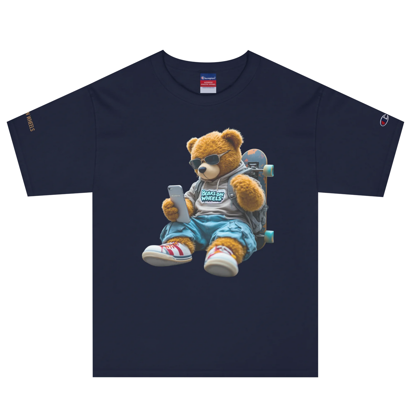 Bears On Wheels Unisex Jersey T-Shirt (v6)