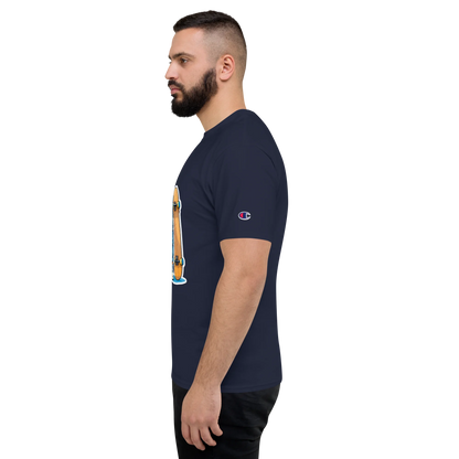 Skater Bear Unisex Jersey T-Shirt (v1)