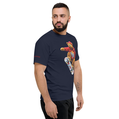 City Pop Bear Unisex Jersey T-Shirt (v4)