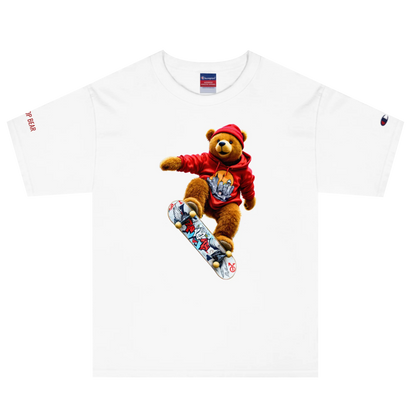 City Pop Bear Unisex Jersey T-Shirt (v4)