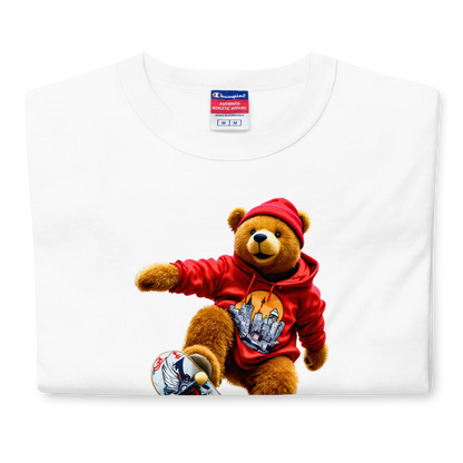 City Pop Bear Unisex Jersey T-Shirt (v4)