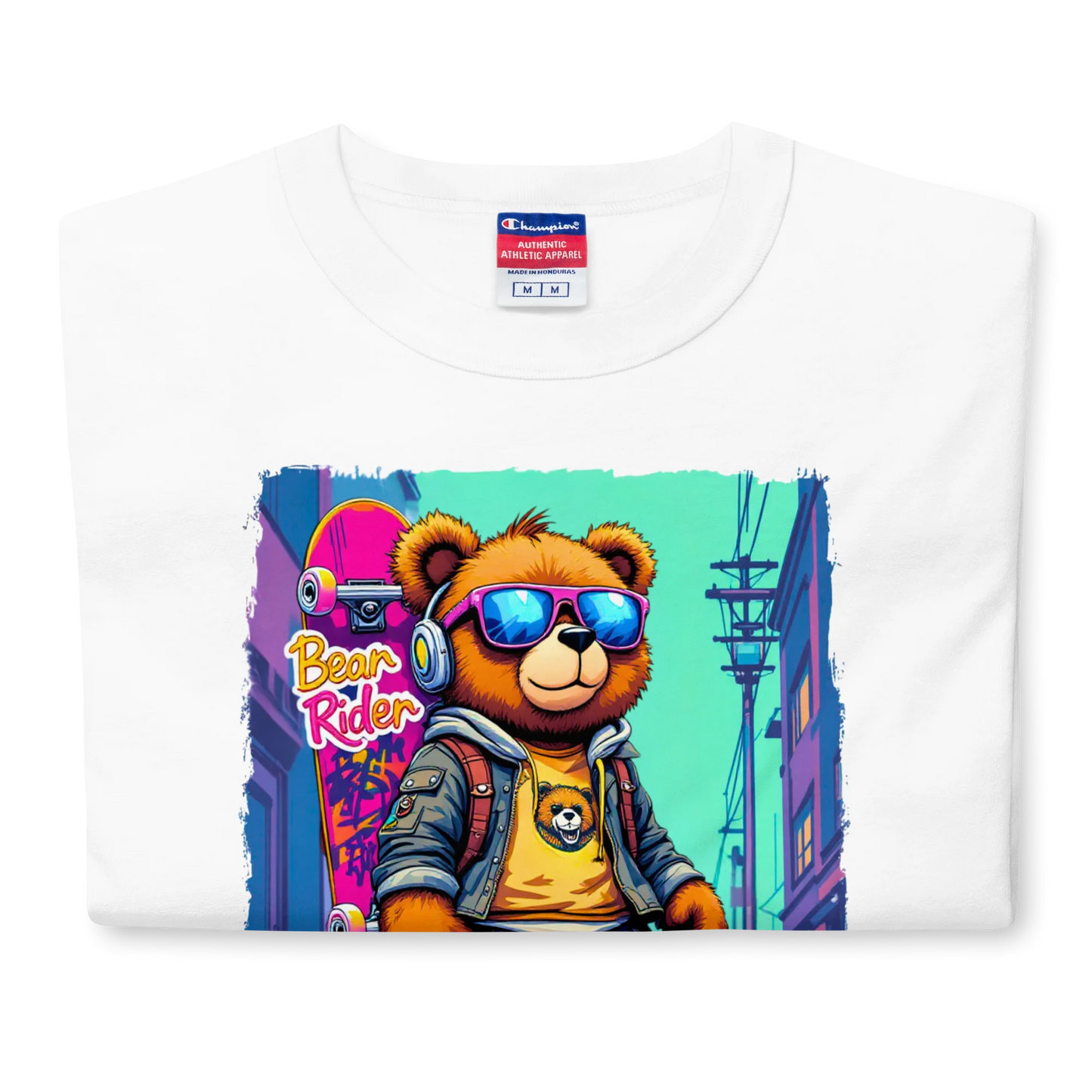 Bear Rider Unisex Jersey T-Shirt (v5)