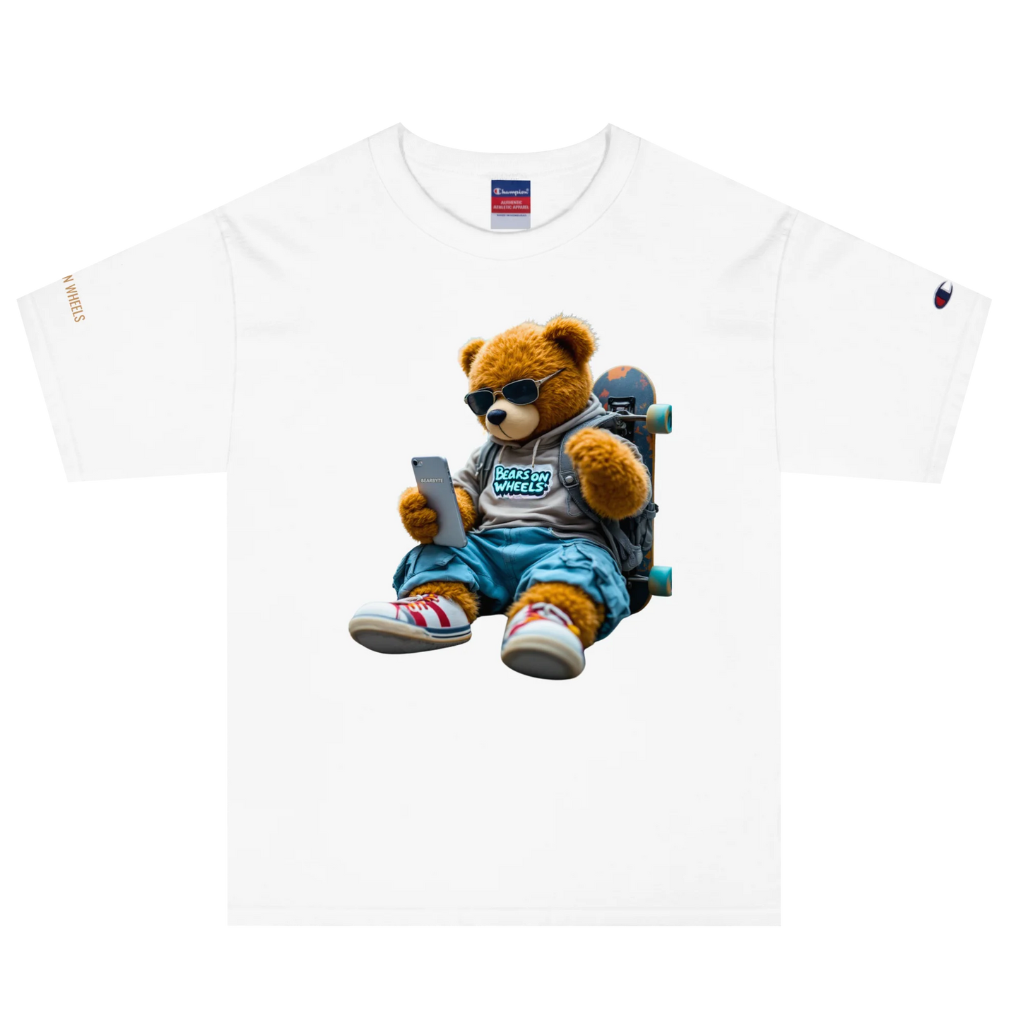 Bears On Wheels Unisex Jersey T-Shirt (v6)