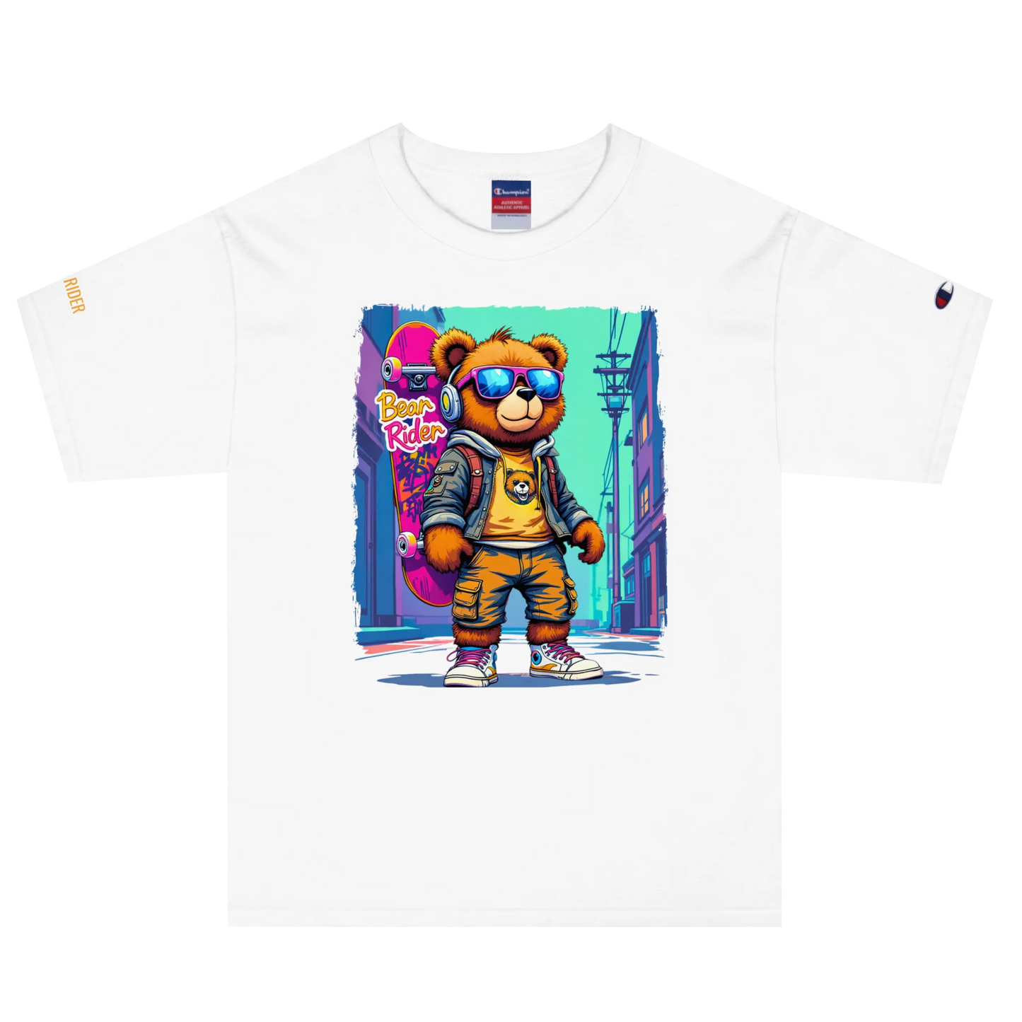 Bear Rider Unisex Jersey T-Shirt (v5)