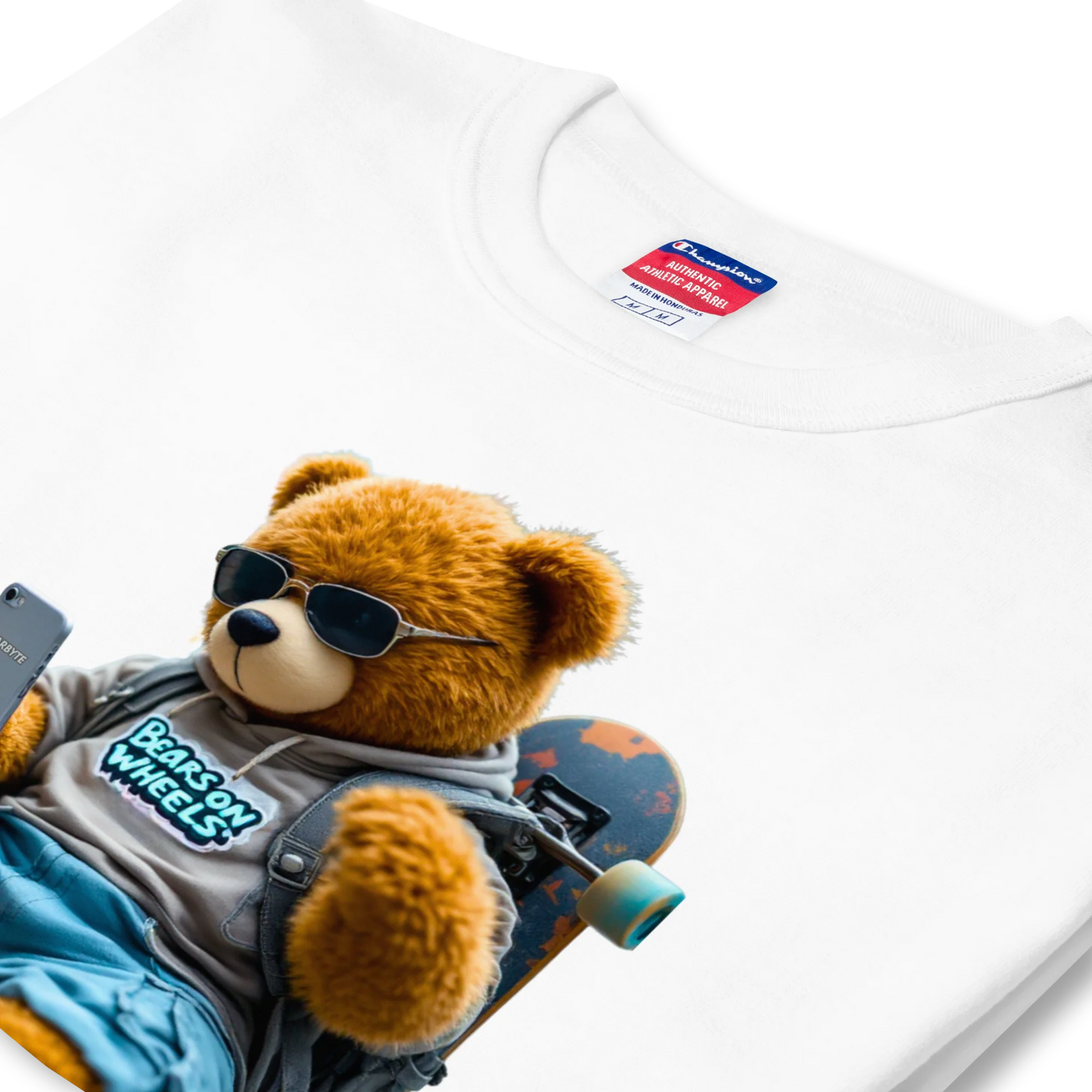 Bears On Wheels Unisex Jersey T-Shirt (v6)
