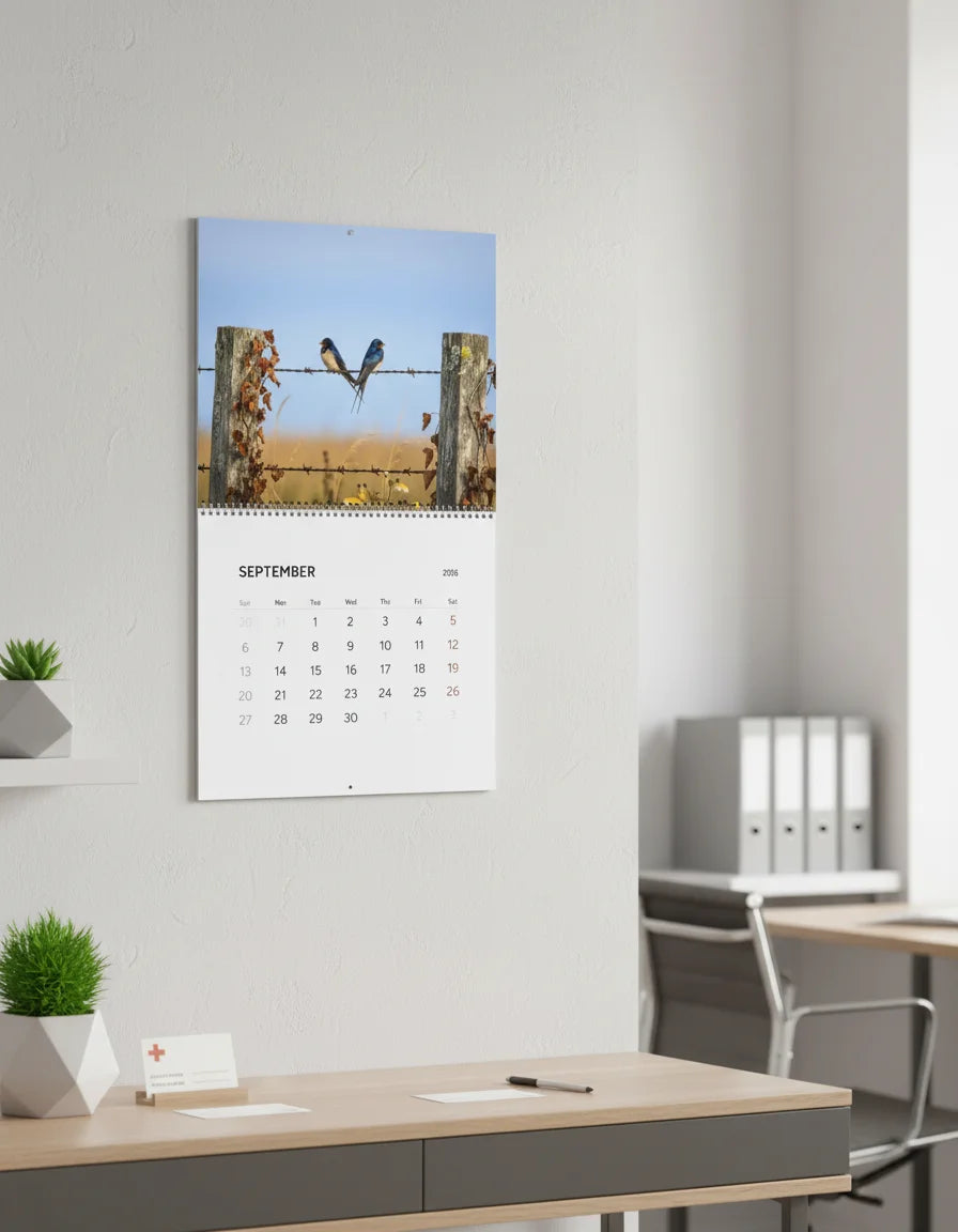 Birds 2026 Wall Calendar – A Year of Birds in Flight and Stillness