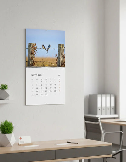 Birds 2026 Wall Calendar – A Year of Birds in Flight and Stillness